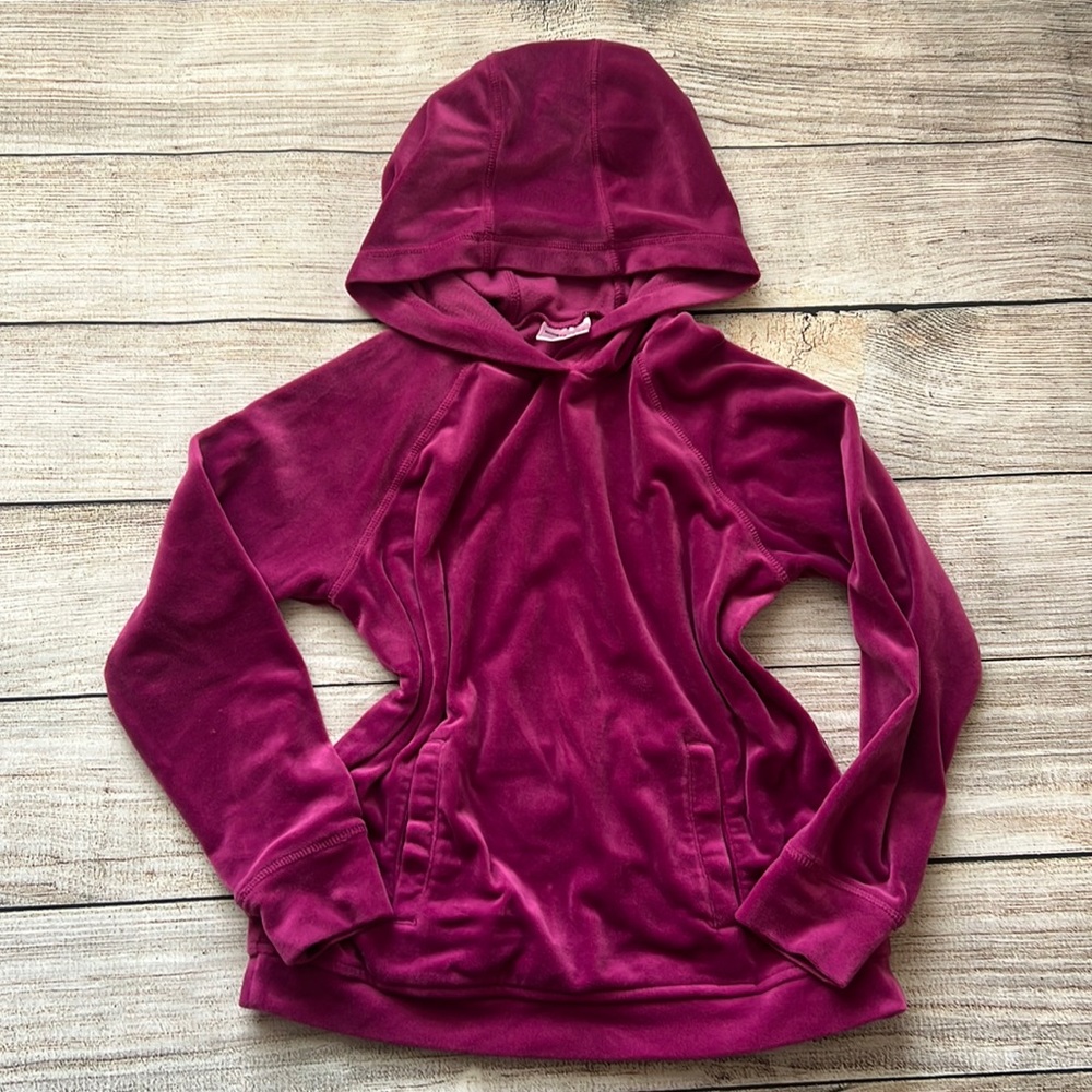 Girl’s Velour Pullover